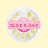 Citrus Chrome - Press-On | Extra Short | Round