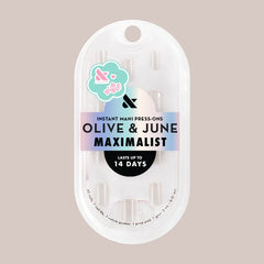 Marshmallow Velvet - Press-On | Extra Short | Squoval