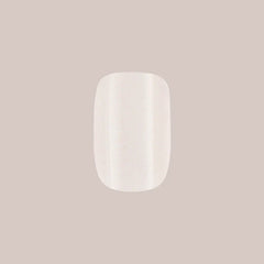 Marshmallow Velvet - Press-On | Extra Short | Squoval