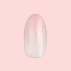 Rose Gradient Shimmer - Press-On | Medium | Oval