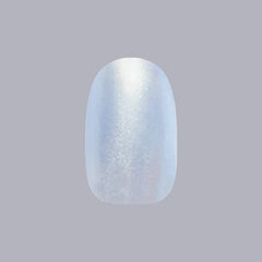Sky Chrome - Press-On | Short | Round
