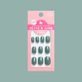 Still Life of Flowers - Tab Press-On | Extra Short | Round