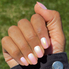 Sunset Gradient - Press-On | Short | Round
