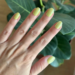 Citrus Chrome - Press-On | Extra Short | Round