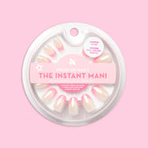 Pink Chrome French - Press-On | Short | Round